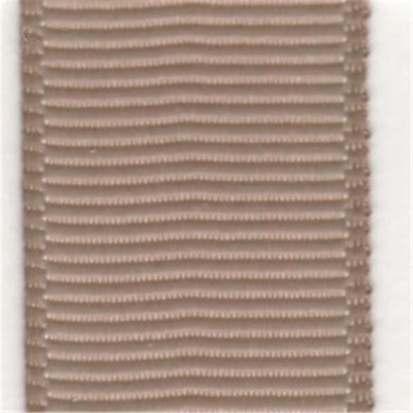 Papilion R07420538083750YD 1.5 in. Grosgrain Ribbon 50 Yards - Taupe R07420538083750YD - main
